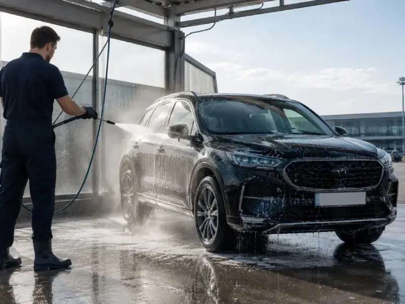 wash